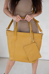 Marie Everyday Tote Mustard