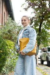 Pocket Tote Mustard