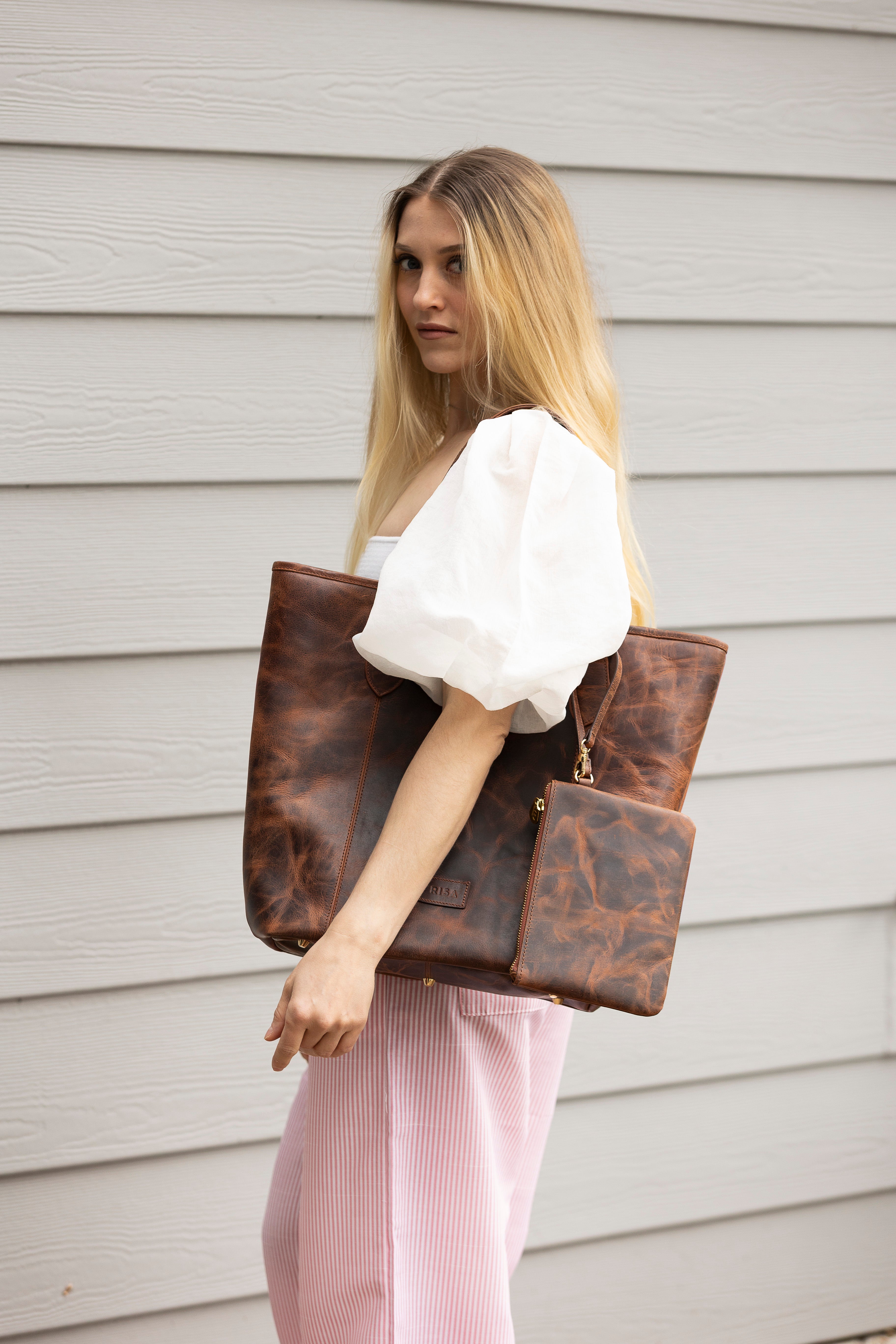 Marie Everyday Tote Crazy Horse – RISA VANCOUVER