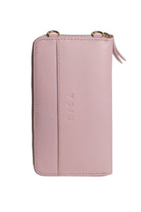 Three Fold Wallet Crossbody Baby Pink