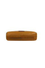 Knot Leather Shoulder Bag Mustard