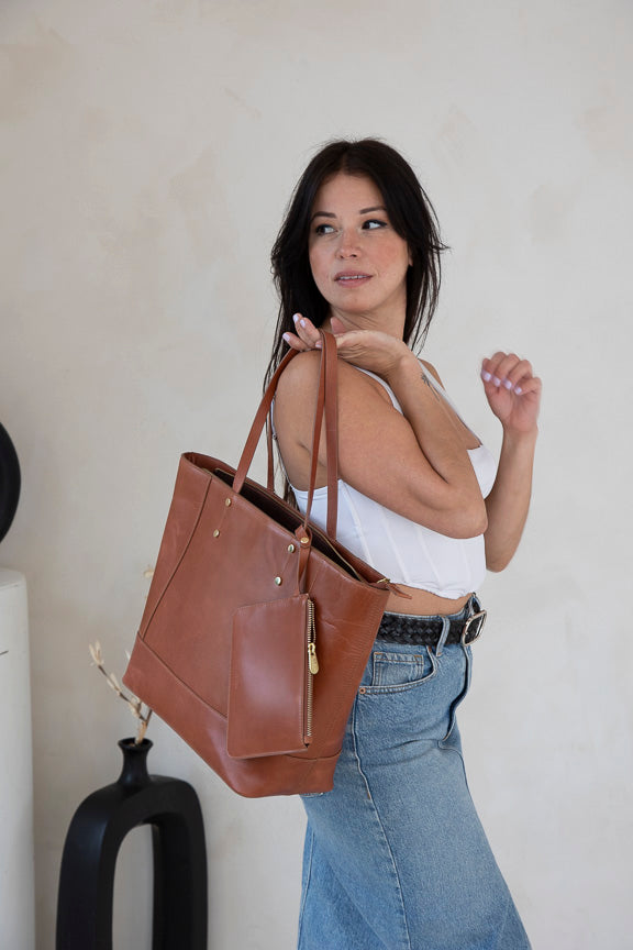 Charlotte Everyday Work Bag Brown