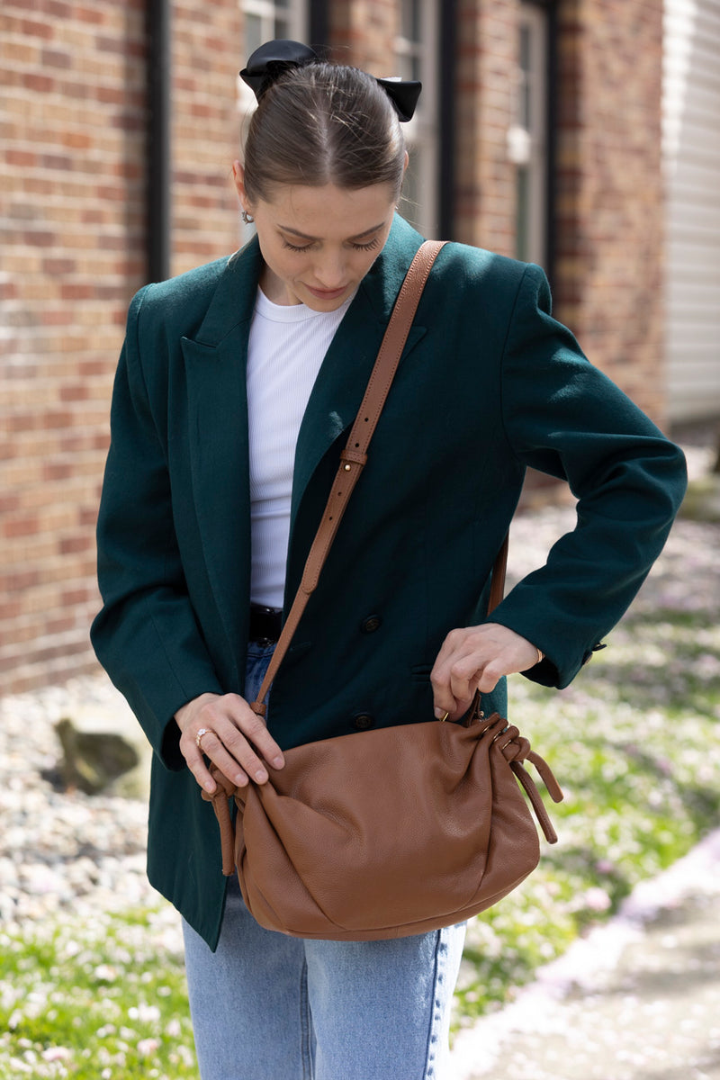Aria Tan Crossbody