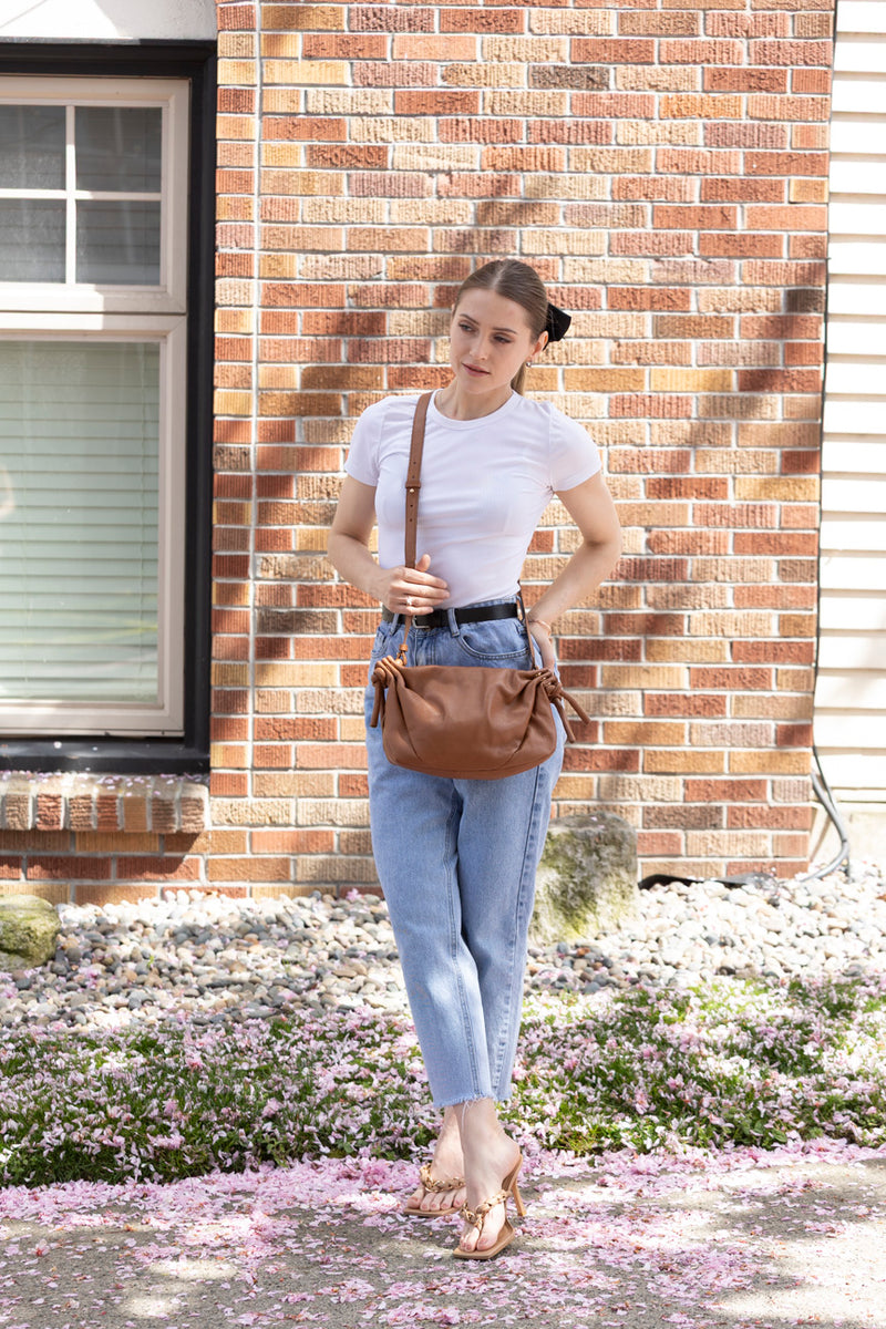 Aria Tan Crossbody