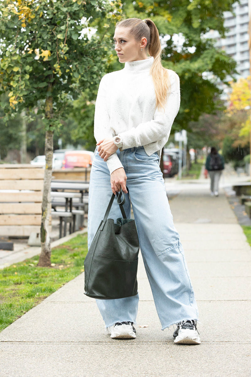 Pocket Tote Hunter Green