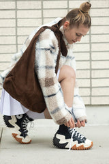 Knot Tote Suede Brown