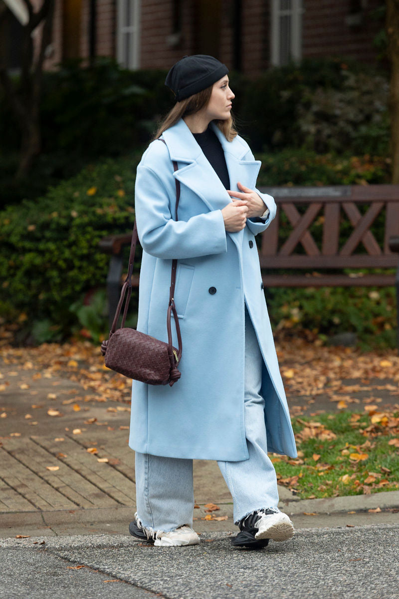 ILA KNOT CROSSBODY MAROON