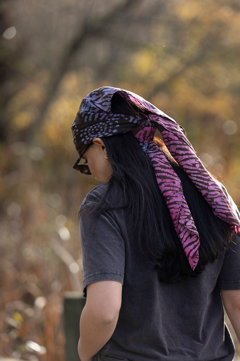 Sea Urchin Silk Scarve