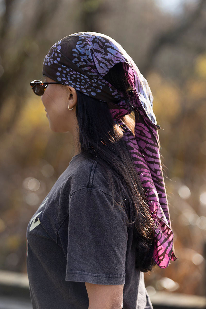 Sea Urchin Silk Scarve