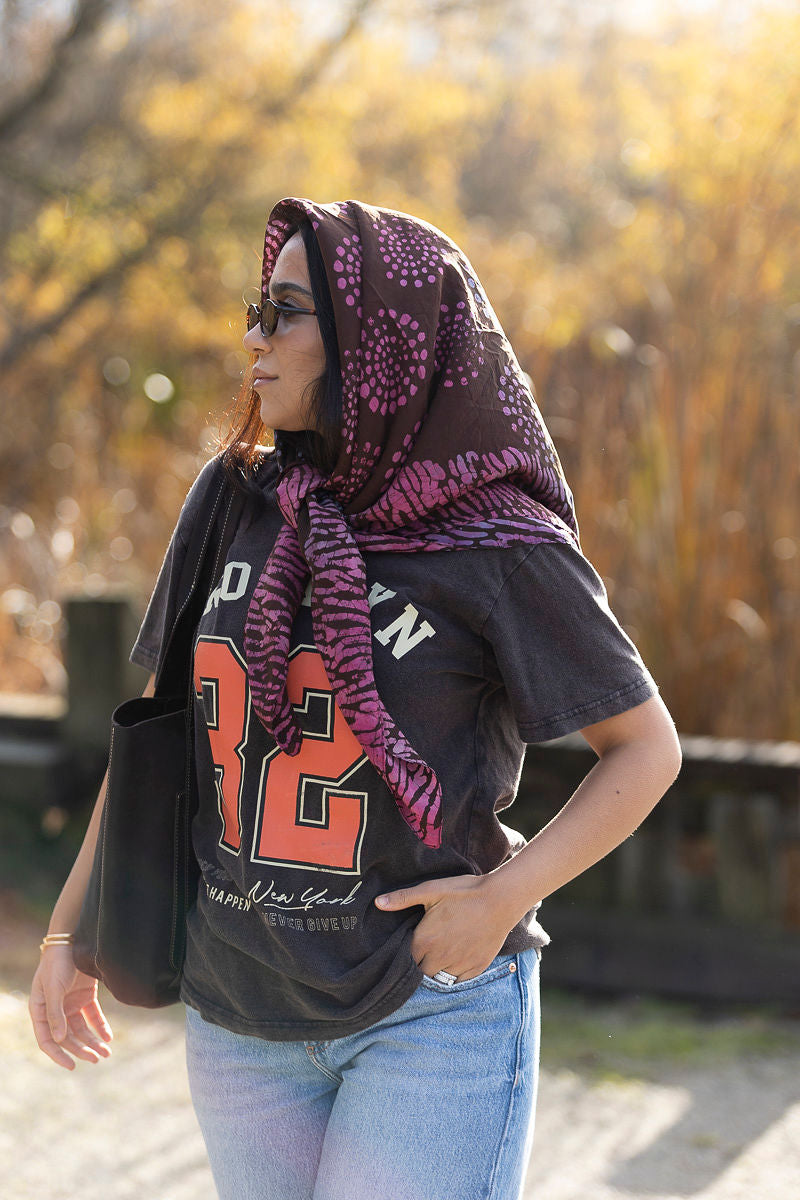 Sea Urchin Silk Scarve