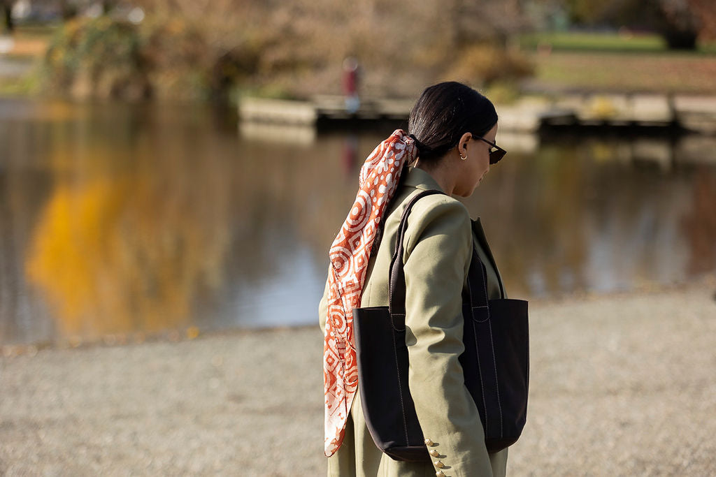 Star Fish Silk Scarve