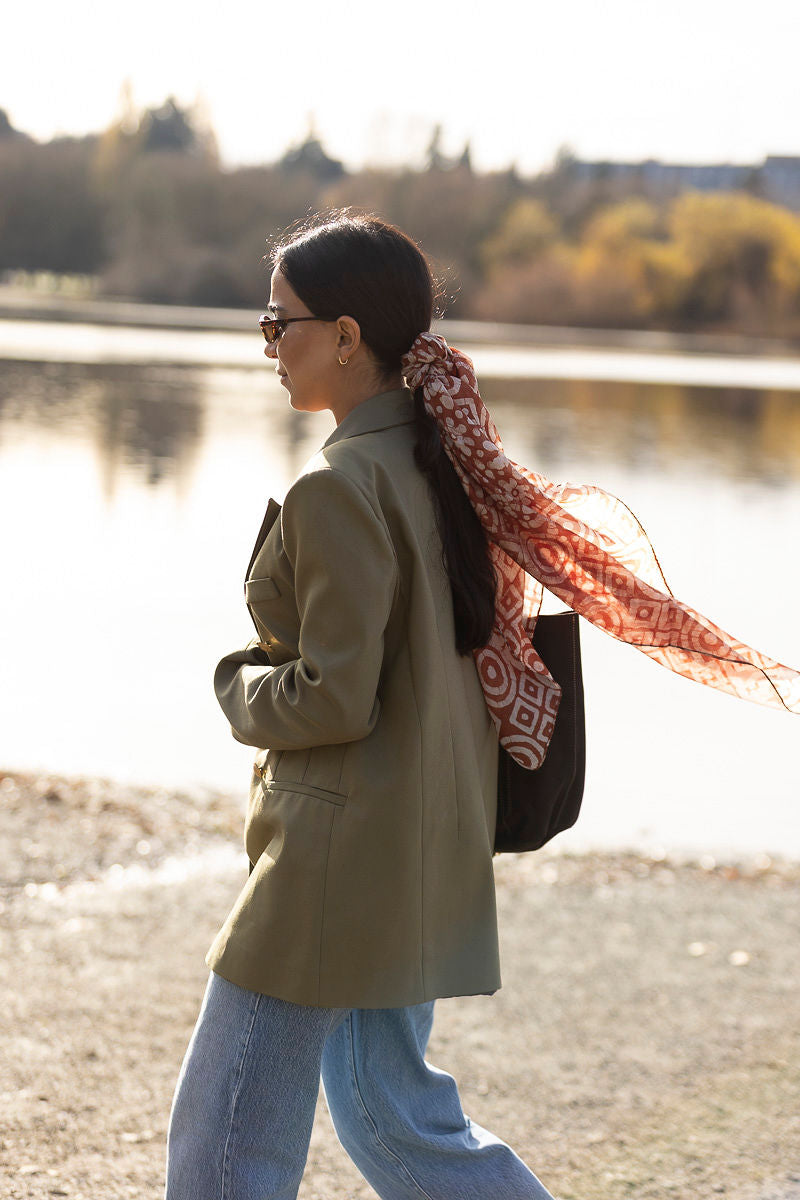 Star Fish Silk Scarve