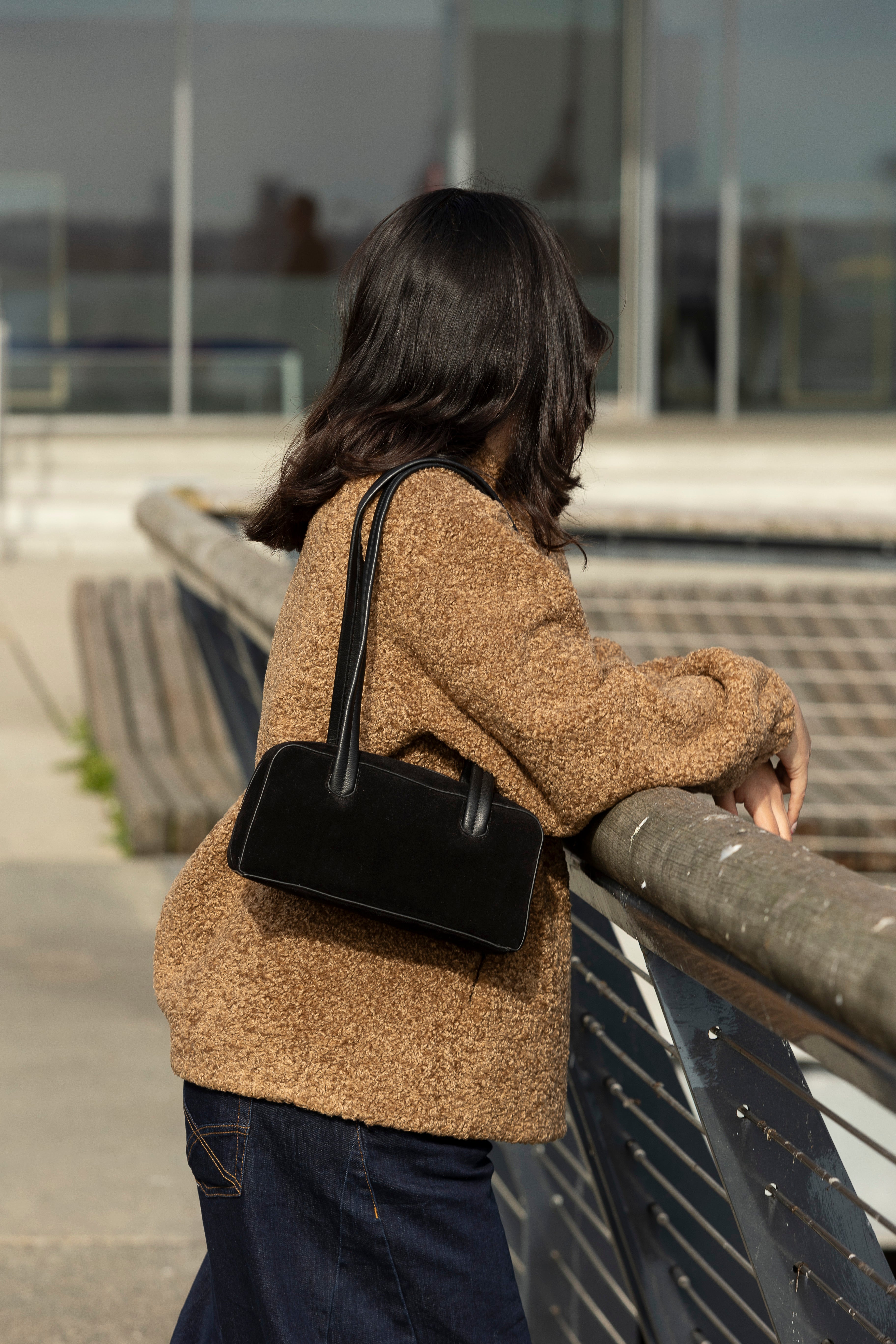 LILIE BOWLER BAG BLACK