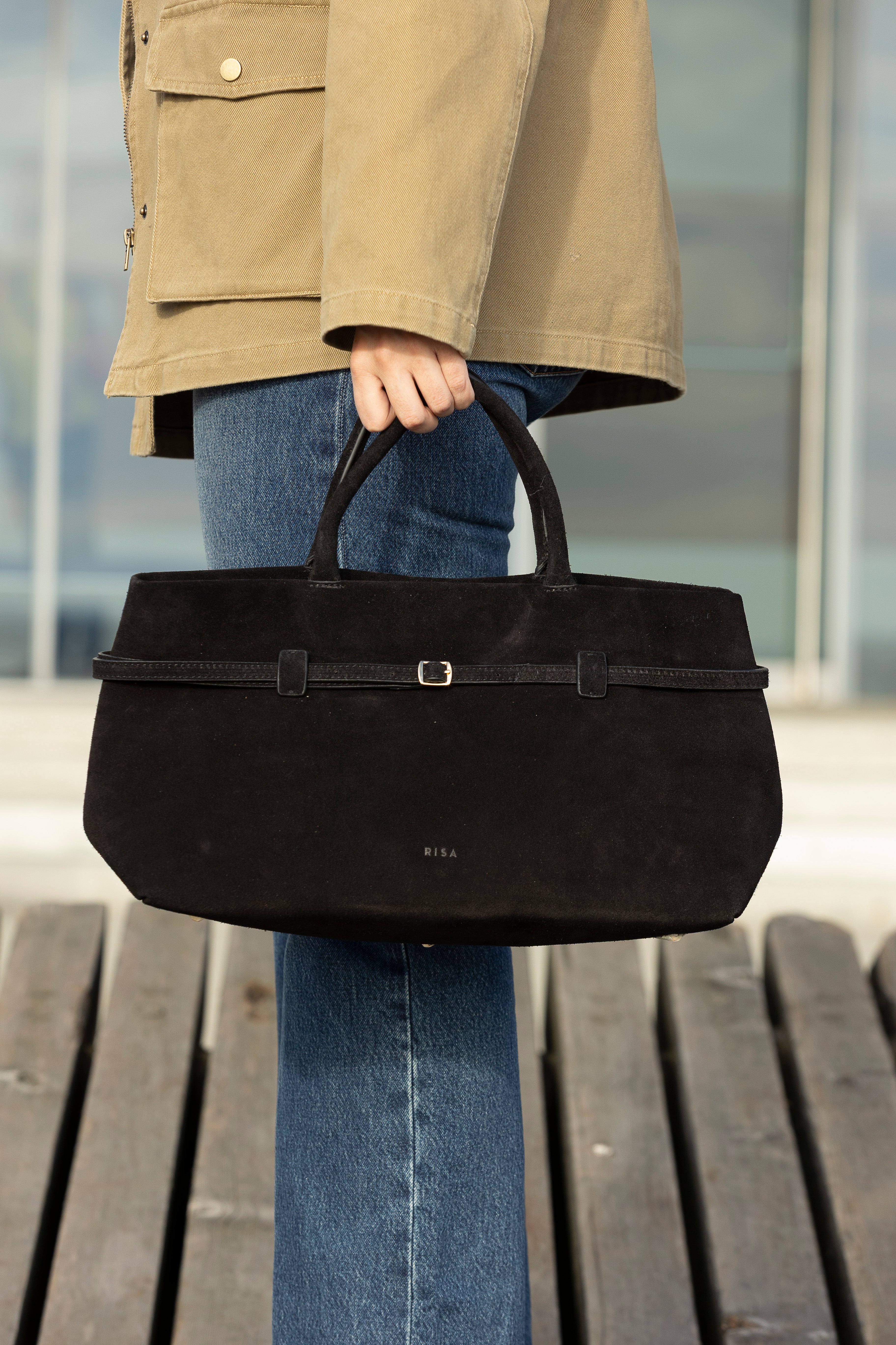 MONROE CLASSIC HANDBAG BLACK
