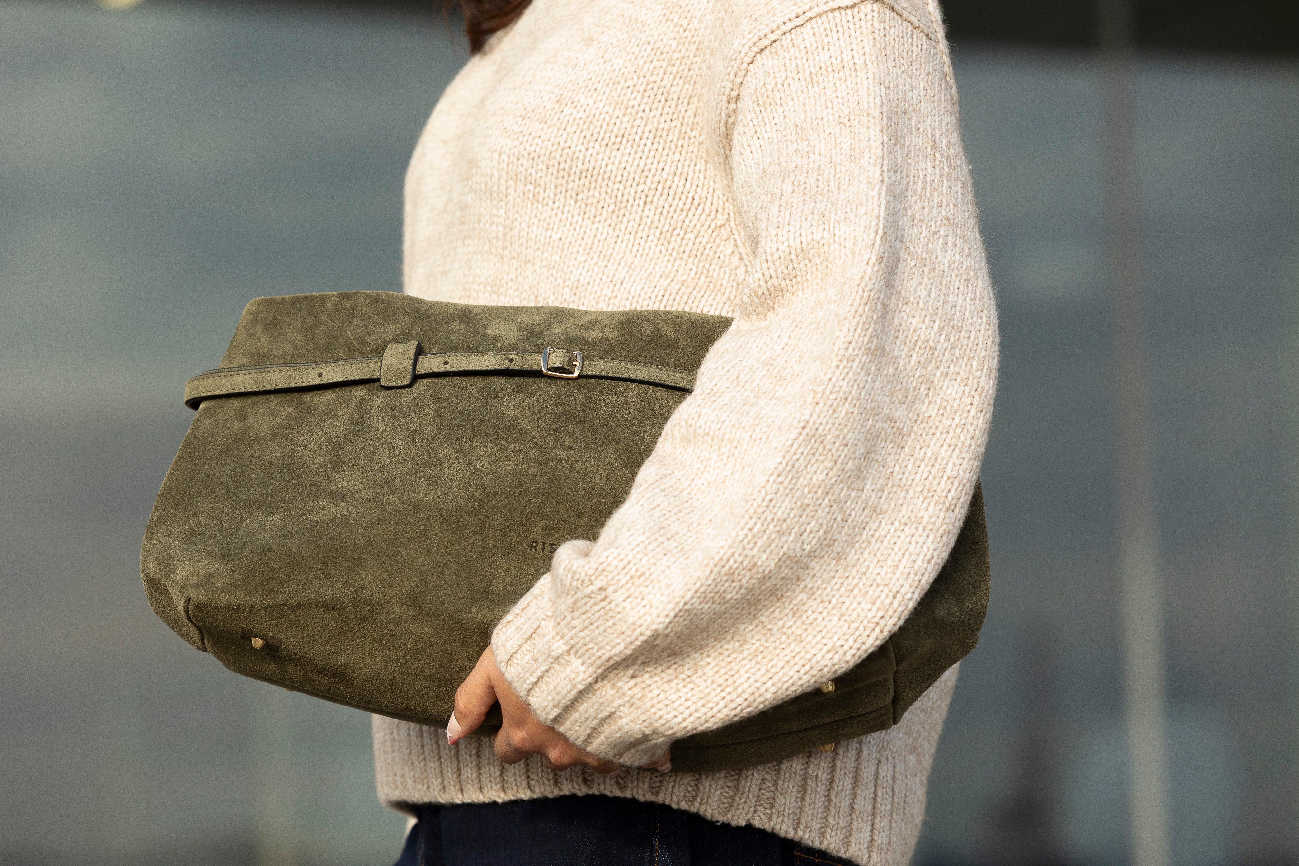 MONROE CLASSIC HANDBAG OLIVE