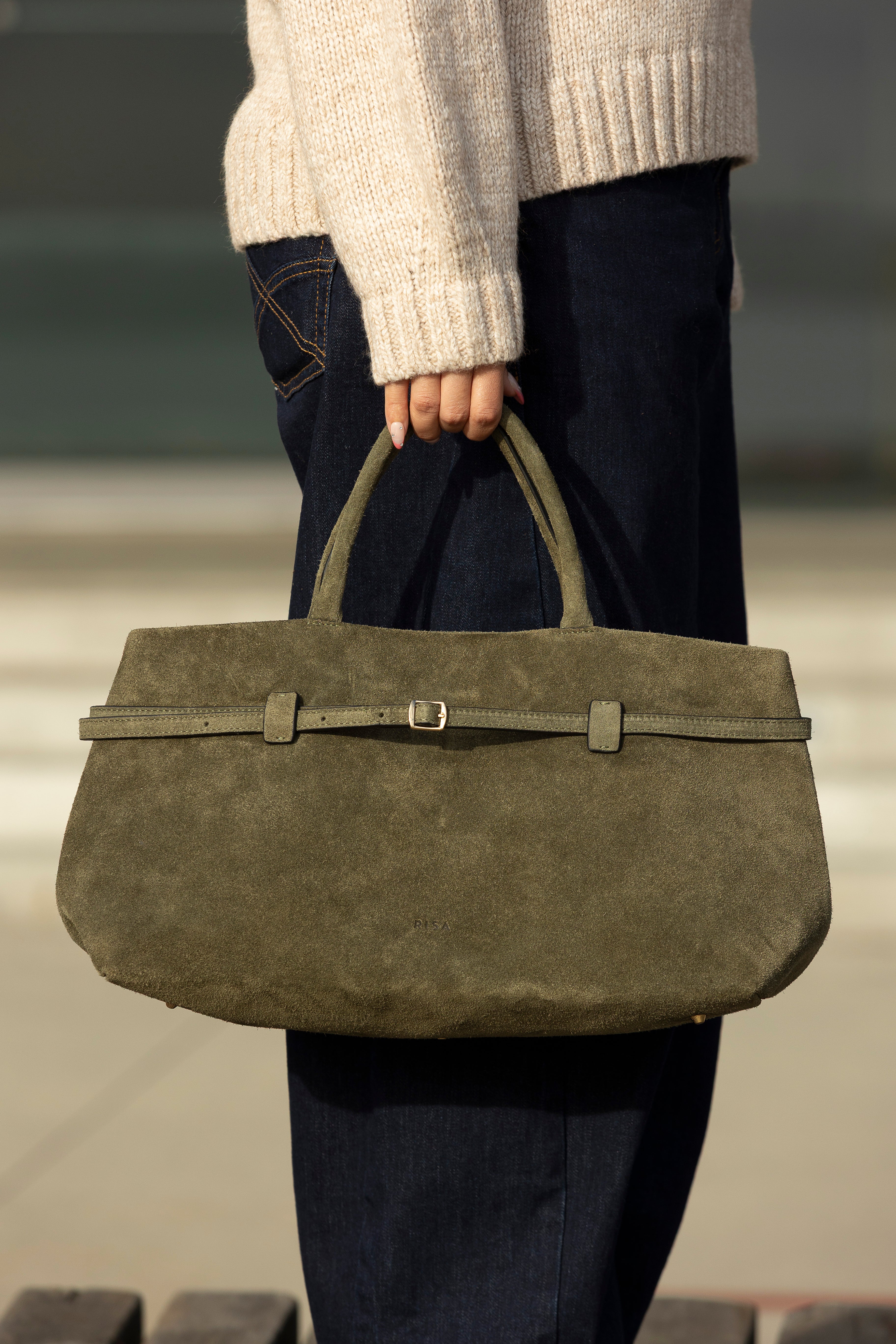 MONROE CLASSIC HANDBAG OLIVE