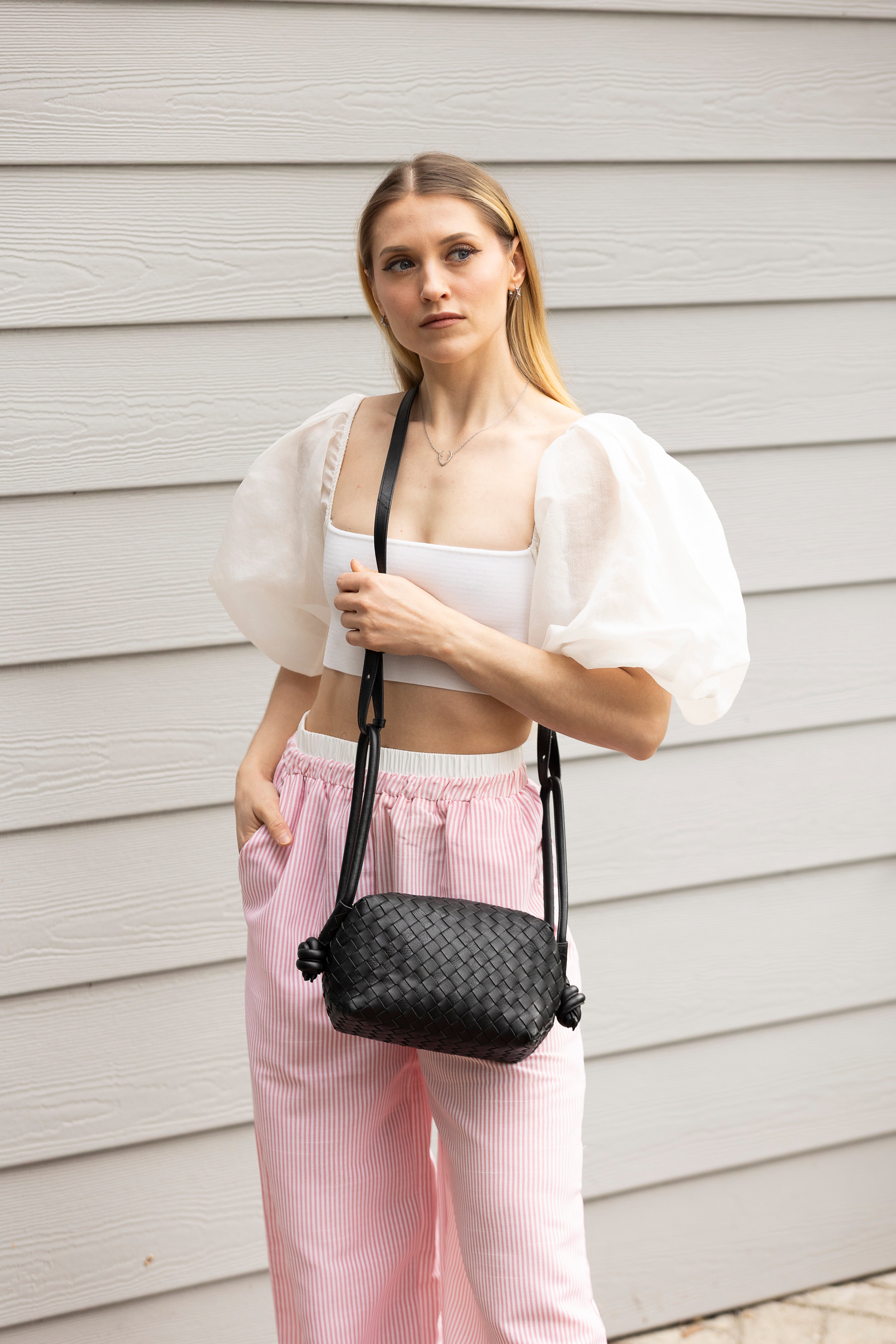 ILA KNOT CROSSBODY BLACK