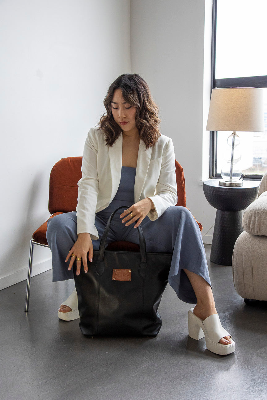 Rachel travel Tote Black