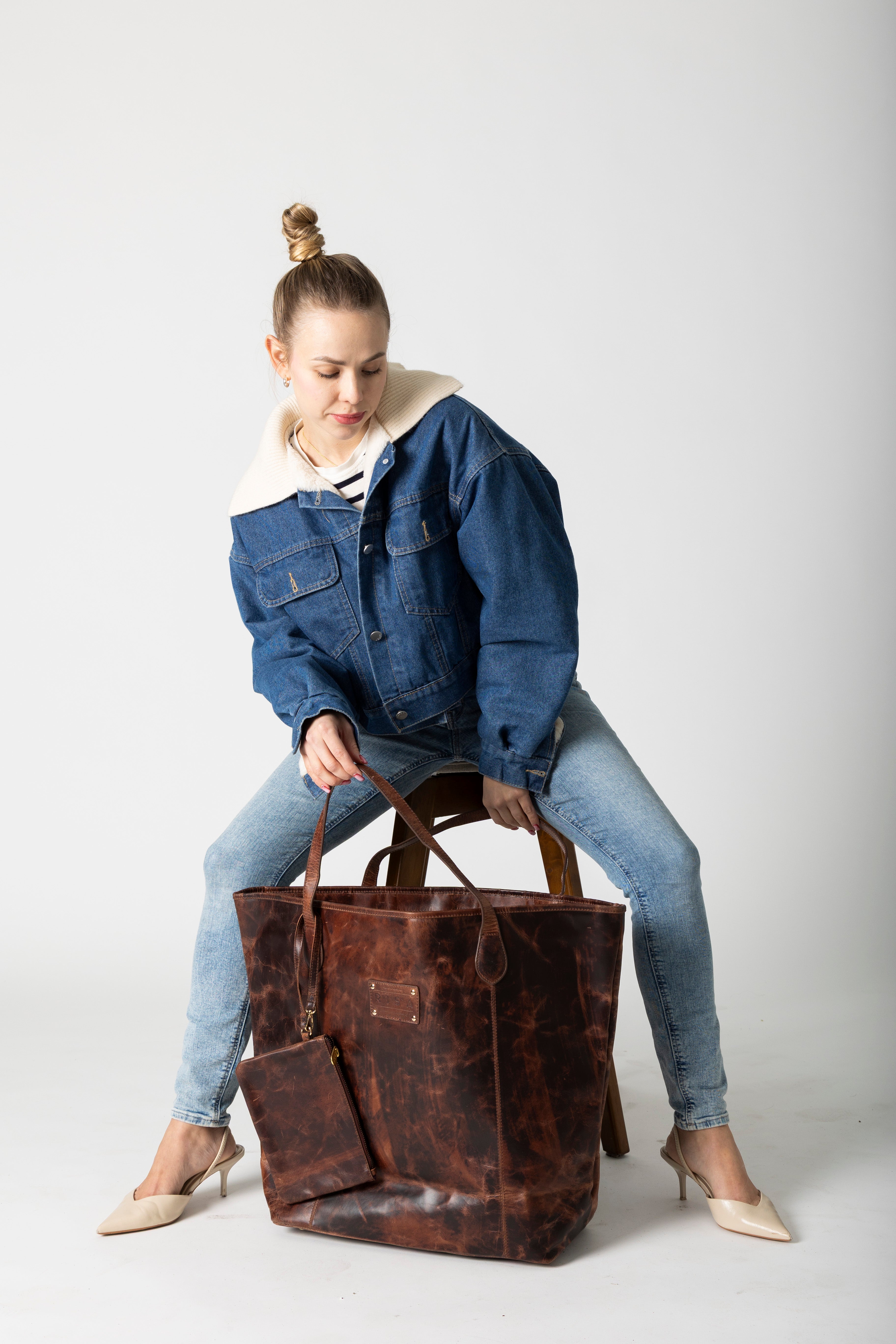 Rachel Travel Tote Crazy Horse