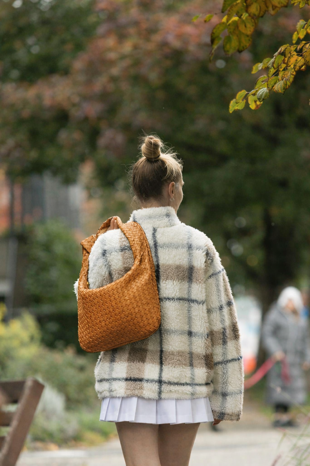 Zar Hand Woven Bag Tan